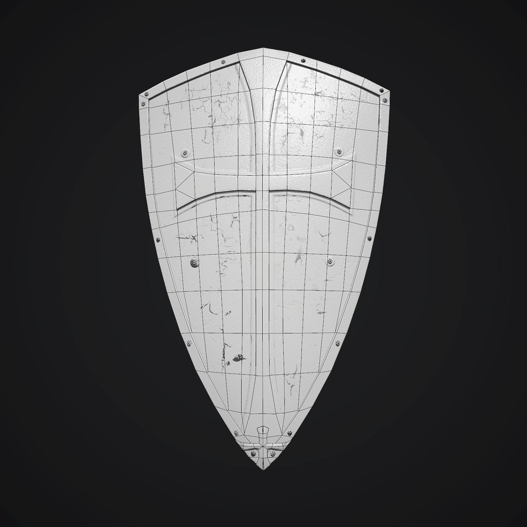 Crossbow shield 3D model - TurboSquid 1329371