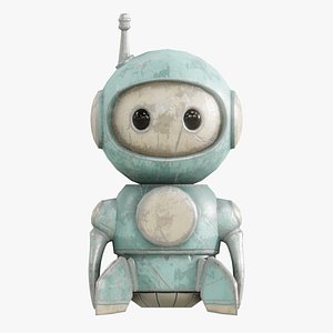 Retrobot Kitchen Appliance Version - Technology Mascot - App and Game Ready