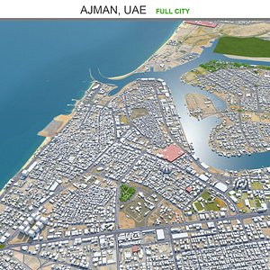 city area building 3D model