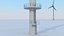 Wind Turbine Offshore 3D model