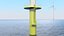 Wind Turbine Offshore 3D model