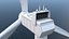 Wind Turbine Offshore 3D model