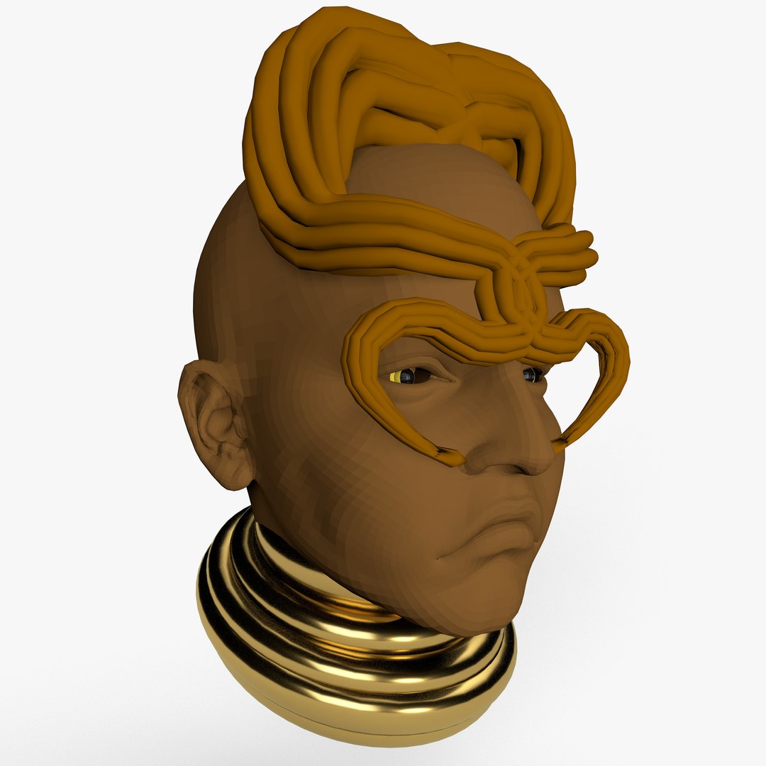 modelo 3d NATIVE PORTRAIT - TurboSquid 2109437