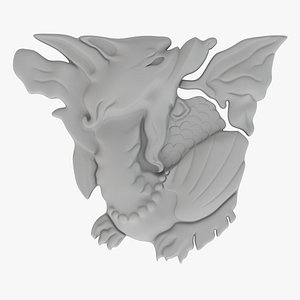 3D Gothic Ornament 083 model