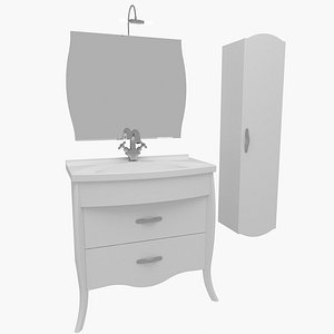 bathroom furniture house home 3d model