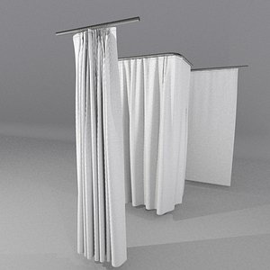 curtains interior 3d model