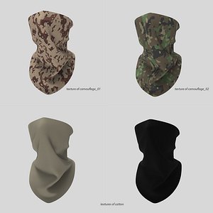 bandana, shawl, military cloth.