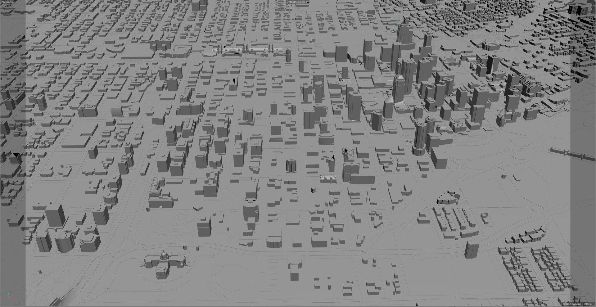 Edmonton Downtown Canada 3D Model TurboSquid 1988918