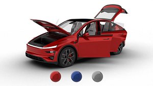 Tesla Model Y Perfomance 2026 HQ 3d model