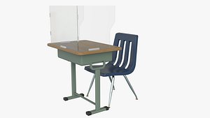 school desk covid model