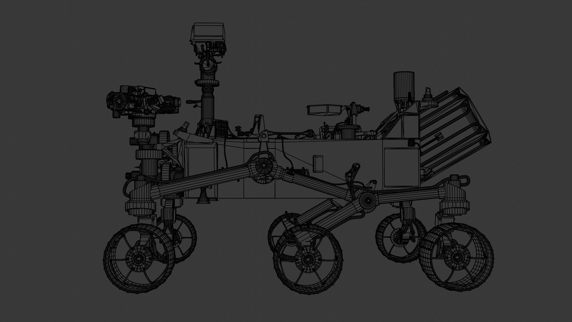 AAA Rigged Mars Rover 3D Model - TurboSquid 2642737