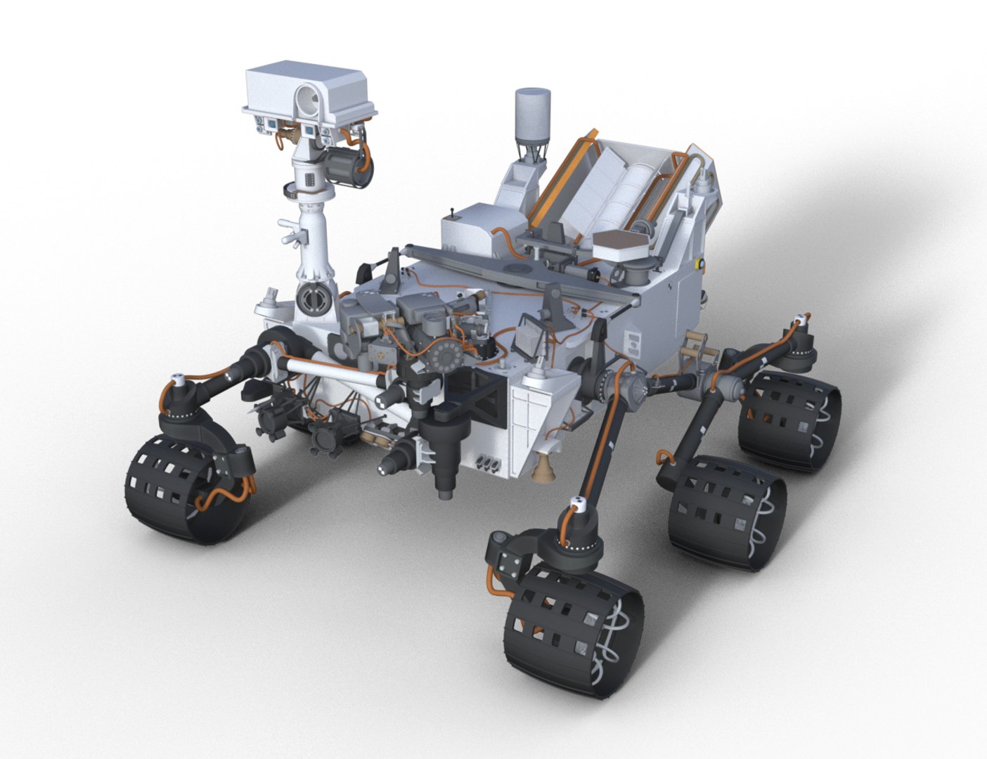 AAA Rigged Mars Rover 3D Model - TurboSquid 2642737