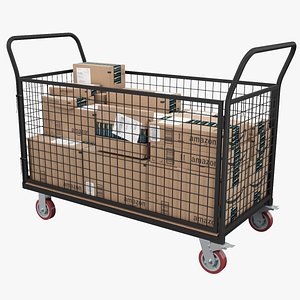 3D cage trolley