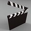 3d clapboard v2 model