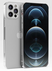 3D model iphone 12 pro colors