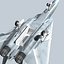 3d model of concept fighter f-14z- stealth