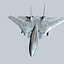 3d model of concept fighter f-14z- stealth