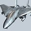 3d model of concept fighter f-14z- stealth