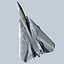 3d model of concept fighter f-14z- stealth
