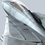 3d model of concept fighter f-14z- stealth