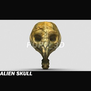 Alien skull