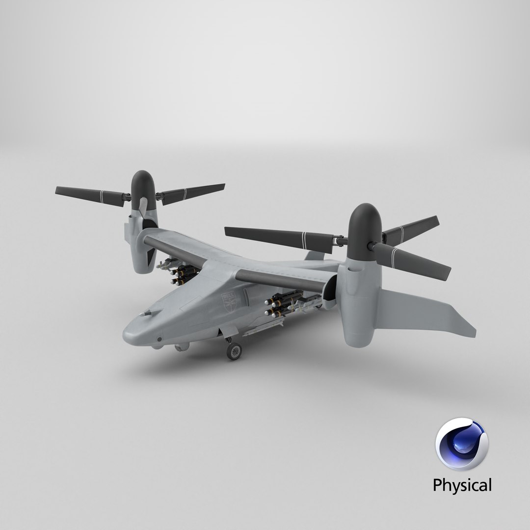 3D Bell V 247 Vigilant Combat Drone https://p.turbosquid.com/ts-thumb/rJ/uqQpxF/uQ/stemcell_cinema_4d_physical_render/png/1731667426/1920x1080/fit_q87/7a61a52a8eb29d7640a6be6cf3892916dba42c9a/stemcell_cinema_4d_physical_render.jpg