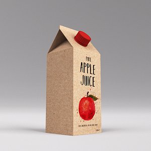 apple juice carton 3ds