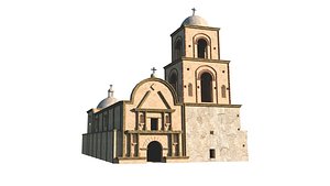 San Jose de Tumacacori Roman Catholic Church Model