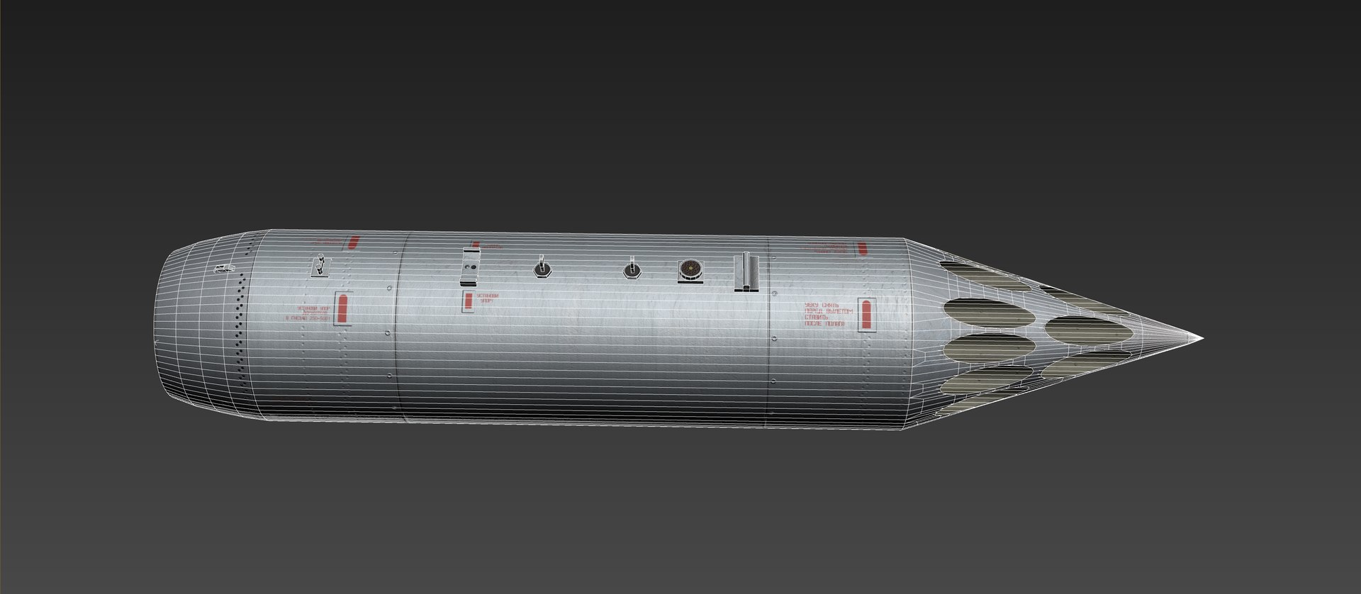 B8v1 pod rockets pbr 3D model - TurboSquid 1298902