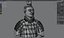 Asian Warrior Bust