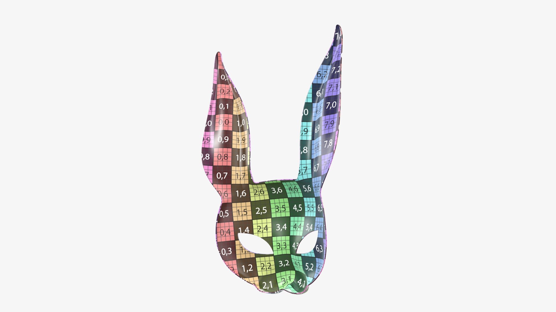 3D Mask Rabbit Face Model - TurboSquid 1698328