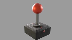 video joystick 3D model