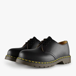 max leather black shoes