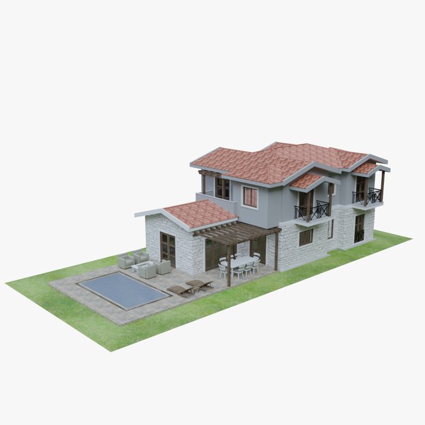 House Model D 3D model