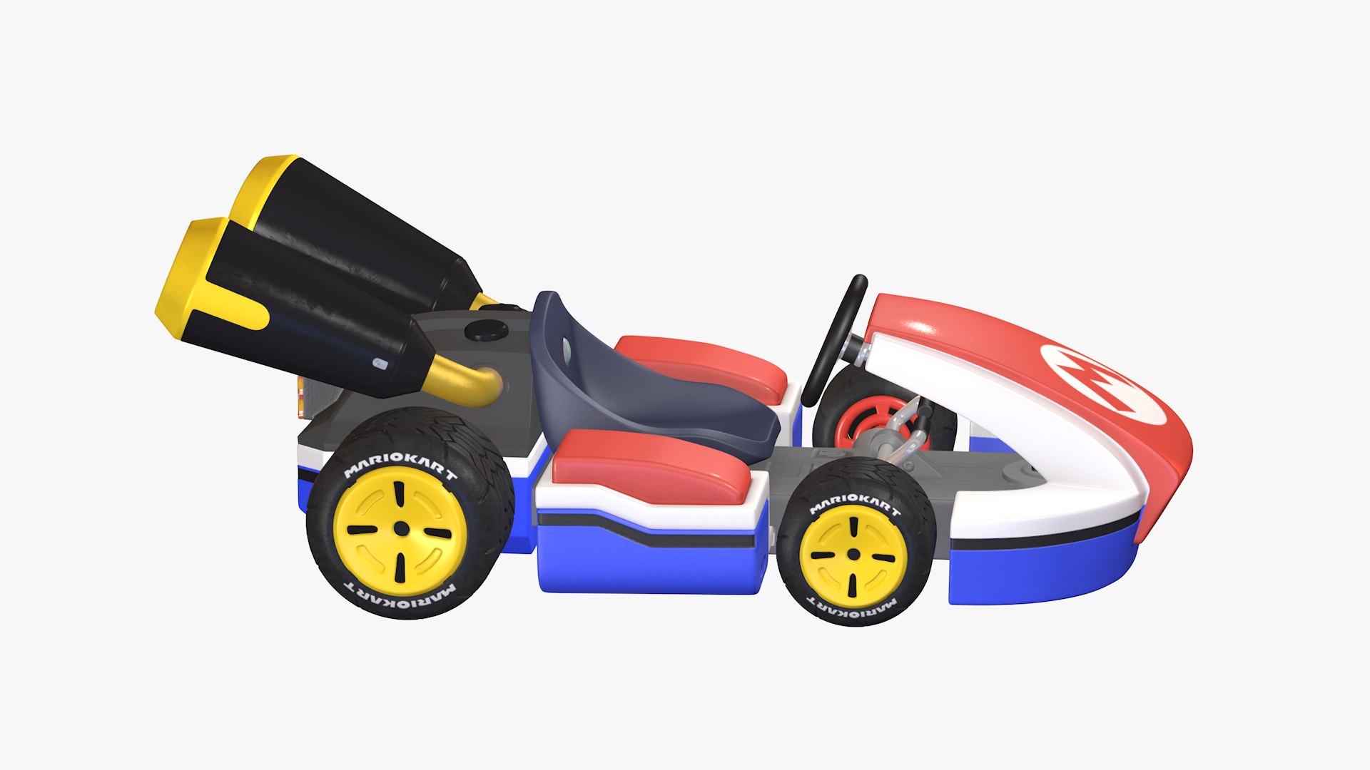 Kart Super Mario 3d Model Turbosquid 1627633 8508