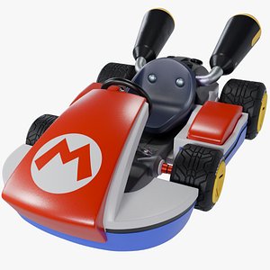 Standart Kart  Super Mario Assets