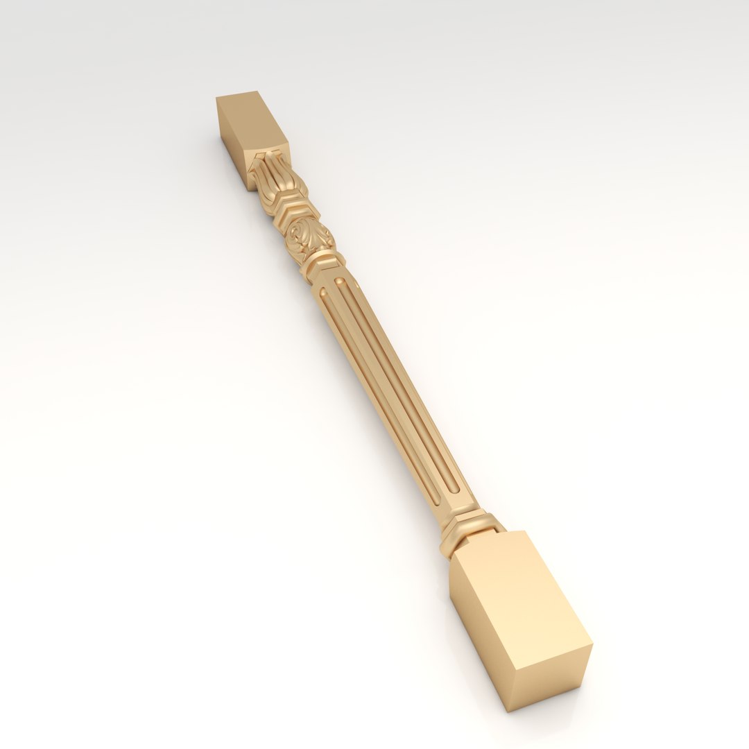 3D Architectural Column Decor Model - TurboSquid 1165659