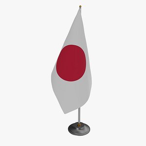 Table Flag Japan model