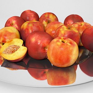 nectarines fruits proxy obj