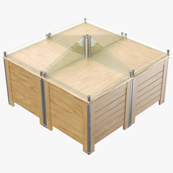Empty Grocery Display model