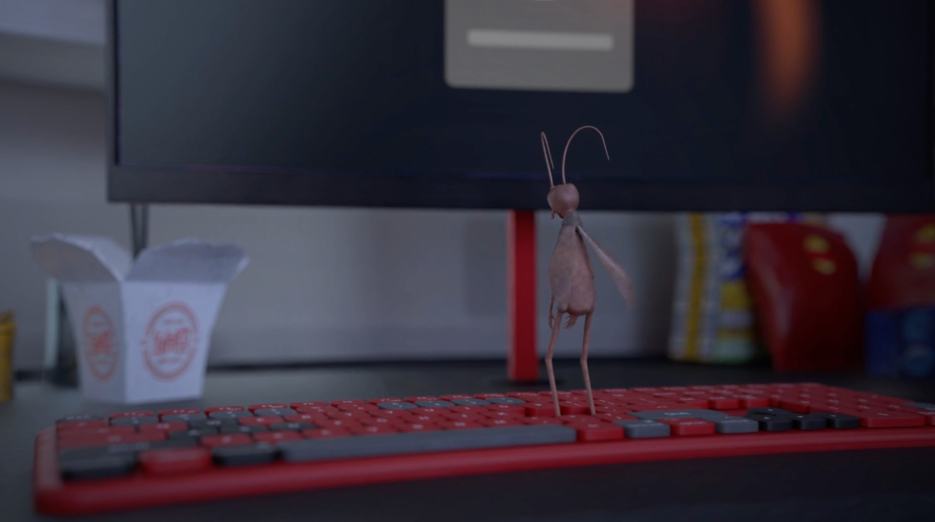 3D Character BUG - Fully Rigged - MoCap Ready - TurboSquid 2358028