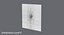 Bullet Hole Through Plywood