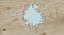 Bullet Hole Through Plywood