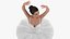 Ballet Dancer in Tutu Outfit Rigged for Maya 3D model