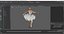 Ballet Dancer in Tutu Outfit Rigged for Maya 3D model
