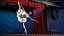 Ballet Dancer in Tutu Outfit Rigged for Maya 3D model