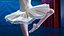 Ballet Dancer in Tutu Outfit Rigged for Maya 3D model