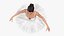 Ballet Dancer in Tutu Outfit Rigged for Maya 3D model