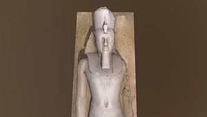 Statue of Ramses II in Memphis