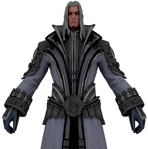 Assassin Guy rigged model model